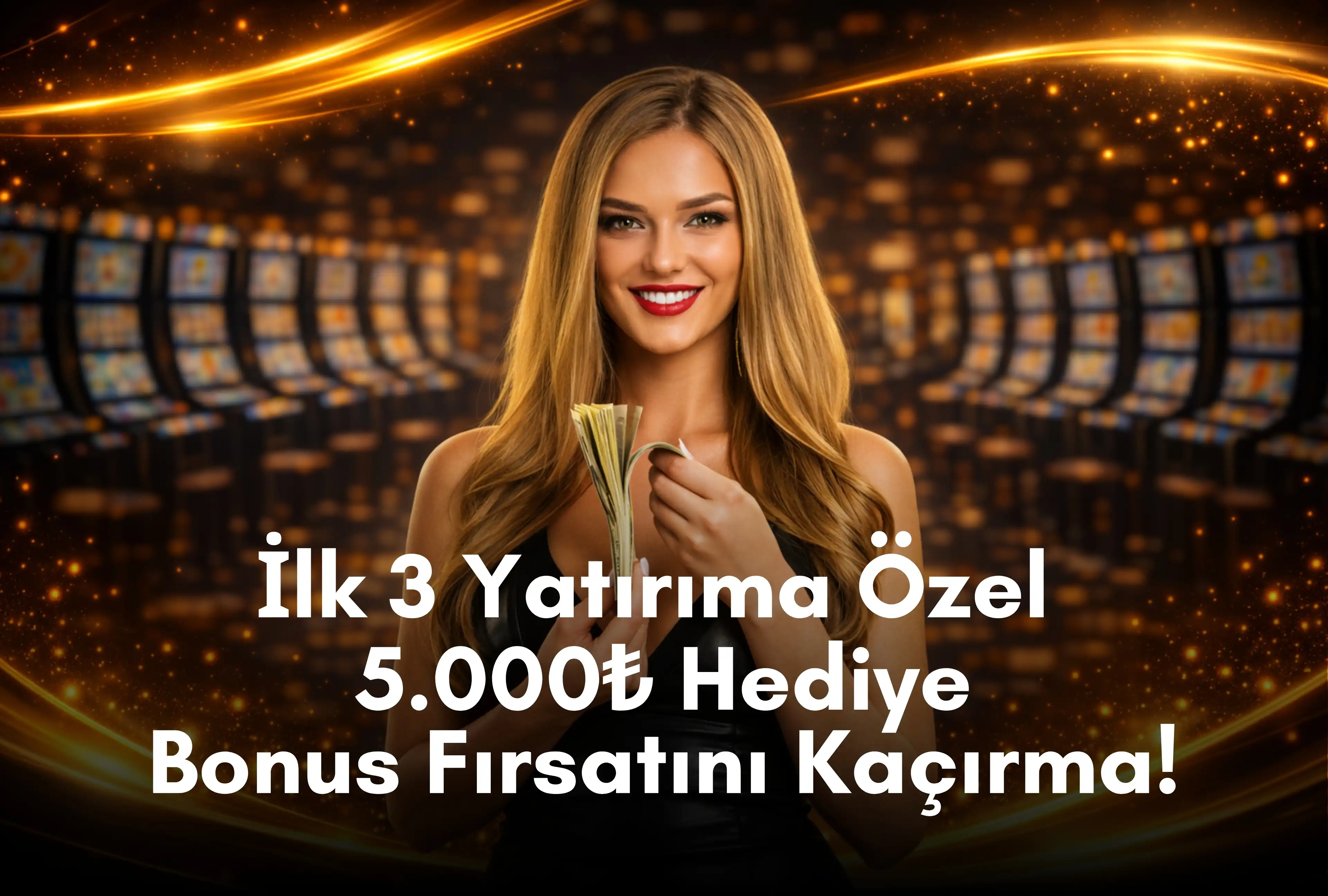 İlk 3 yatırıma kadar 5.000₺ Nakit Hediye!